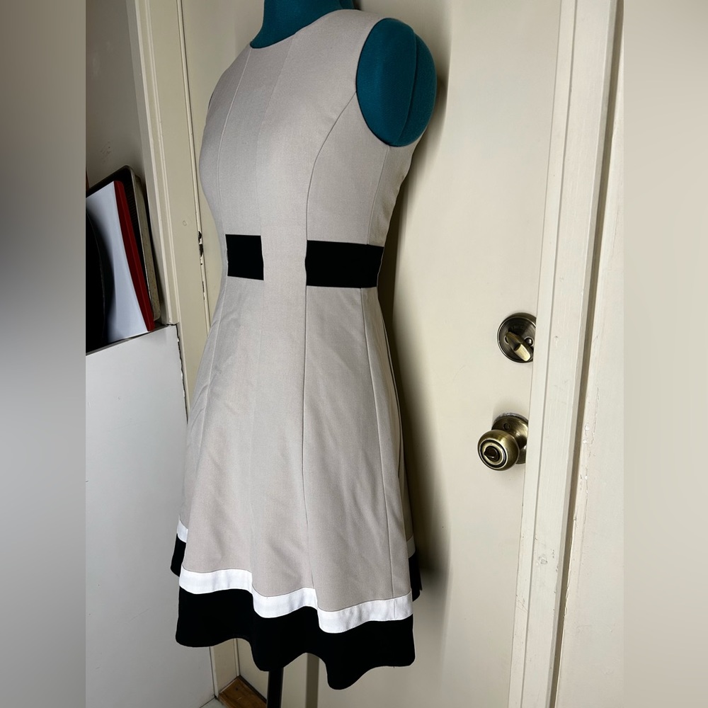 Calvin Klein sleeveless business dress
